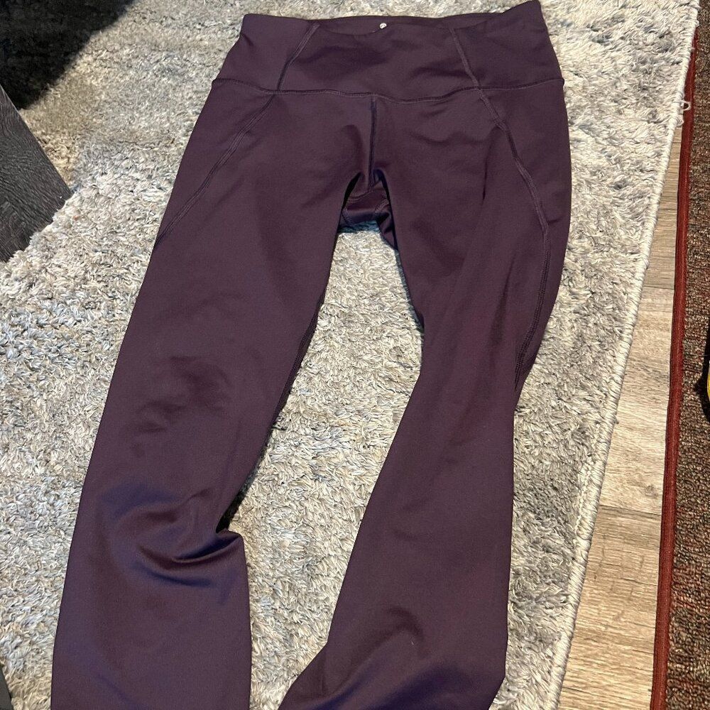 Apana purple leggings‎ small